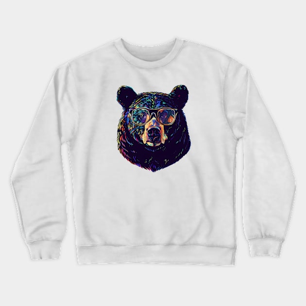 Bookish Bruin Crewneck Sweatshirt by Carnets de Turig